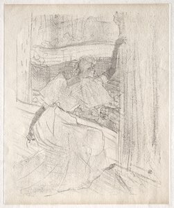 イヴェット・ギルバート: 聴衆に挨拶する 作： Henri de Toulouse-Lautrec