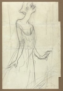 イヴェット・ギルバートの歌 作： Henri de Toulouse-Lautrec