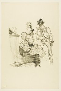 ザンブーラ・ポルカ 作： Henri de Toulouse-Lautrec