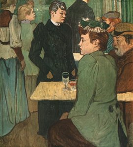 「ムーラン・ド・ラ・ガレットの一角」、1892年、1952年。 作： Henri de Toulouse Lautrec