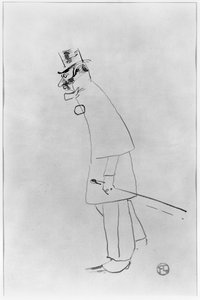 ハウスドクター、ガブリエル・タピ・ド・セレイラン（1869-1930）1894 作： Henri de Toulouse Lautrec