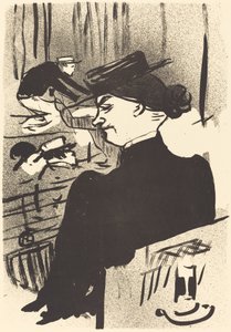 観客 観客、1893年。 作： Henri de Toulouse Lautrec