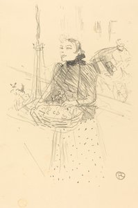 私の美しいスミレを買う 作： Henri de Toulouse Lautrec