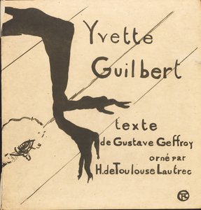 アルバム カバー、1894 年。 作： Henri de Toulouse Lautrec