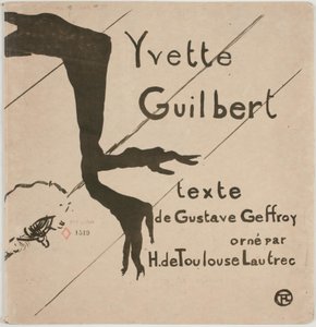 収録アルバム：イヴェット・ギルバート 作： Henri de Toulouse Lautrec