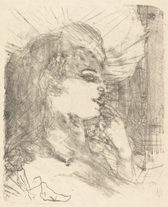 アンナ・ヘルド、1896年。 作： Henri de Toulouse Lautrec