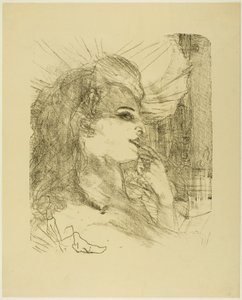 Treize Lithographys の Anna Held 作： Henri de Toulouse Lautrec