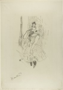 アンナ・ヘルド、オール・シーズ・レディズ・アット・ザ・シアター 作： Henri de Toulouse Lautrec