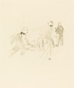 ハウス オブ ゴールド (ア ラ メゾン ドール) 作： Henri de Toulouse Lautrec