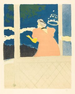 大使で 大使で、1894年。 作： Henri de Toulouse Lautrec