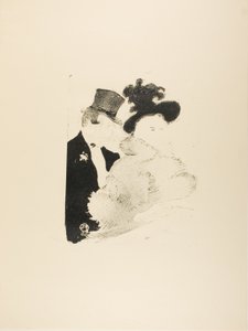 コンサートで 作： Henri de Toulouse Lautrec
