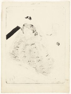 コンサートで 作： Henri de Toulouse Lautrec
