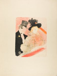 コンサートで 作： Henri de Toulouse Lautrec