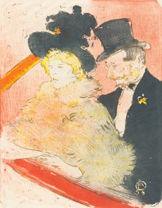 コンサート・オ・コンサートにて、1898年。 作： Henri de Toulouse Lautrec