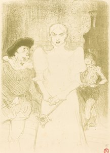 オペラ座にて: ファウストのキャロン夫人 オペラ座にて: ファウストのキャロン夫人、1894年。 作： Henri de Toulouse Lautrec