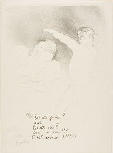 品種で: マドモアゼル レンダーとブラッスール 作： Henri de Toulouse Lautrec