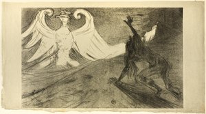 シナイのふもと、拒絶されたカバー 作： Henri de Toulouse Lautrec