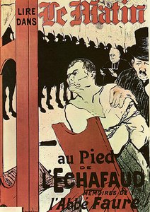 1893年、エシャフォーのふもとに。 作： Henri de Toulouse Lautrec