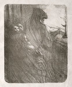 シナイ山麓：ポーランド系ユダヤ人の祈り 作： Henri de Toulouse Lautrec