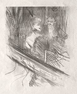 シナイ半島のふもと：モイーズ男爵 作： Henri de Toulouse Lautrec