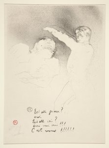 品種で: ミス レンダーとブラッスール 作： Henri de Toulouse Lautrec