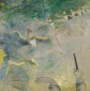 バレエダンサー 作： Henri de Toulouse Lautrec