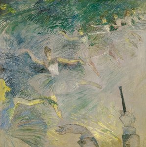 バレエダンサー。 1885-86 作： Henri de Toulouse Lautrec