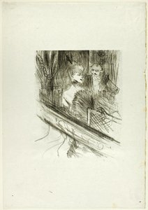 Au Pied du Sinaï の「箱の男爵 Moïse」 作： Henri de Toulouse Lautrec