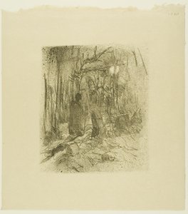 Au Pied du Sinaï の Busk Cemetery 作： Henri de Toulouse Lautrec