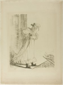 キャバレー歌手 作： Henri de Toulouse Lautrec