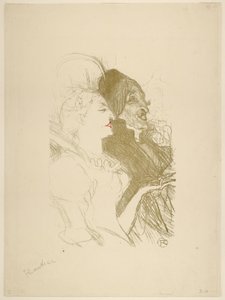 カーナバル 作： Henri de Toulouse Lautrec