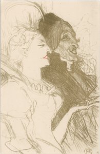 カーニバル, 1894., 1894. 作： Henri de Toulouse Lautrec