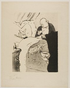 カルノーは病気です！ 作： Henri de Toulouse Lautrec