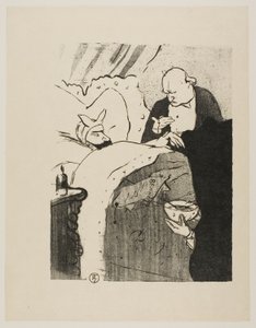カルノーは病気です！ 作： Henri de Toulouse Lautrec