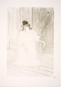 セシー・ロフタス 作： Henri de Toulouse Lautrec