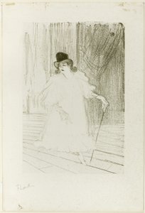 セシー・ロフタス 作： Henri de Toulouse Lautrec