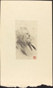 チャールズ・モーリン、1898年。 作： Henri de Toulouse Lautrec
