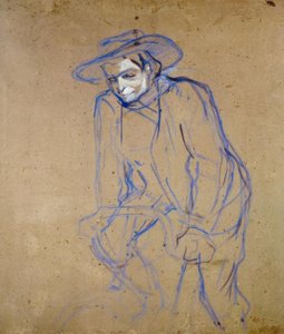 黒猫 作： Henri de Toulouse Lautrec