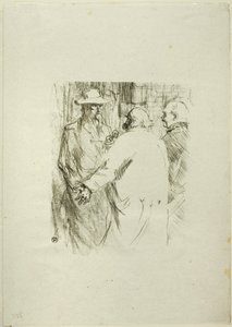 Au Pied du Sinaï より、Busk のクレマンソー 作： Henri de Toulouse Lautrec