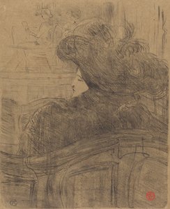 クレオ・デ・メロード 作： Henri de Toulouse Lautrec