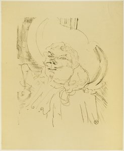 Treize Lithographys の Coquelin the Elder 作： Henri de Toulouse Lautrec