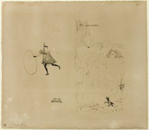 レトワール・ルージュの表紙 作： Henri de Toulouse Lautrec