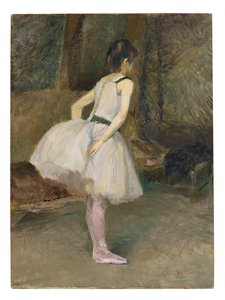 ダンサー、1888 作： Henri de Toulouse Lautrec