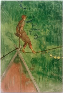 ロープダンサー 作： Henri de Toulouse Lautrec