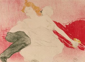 デバウアー 作： Henri de Toulouse Lautrec