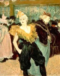 クラウン・チャウ・カオ 作： Henri de Toulouse Lautrec