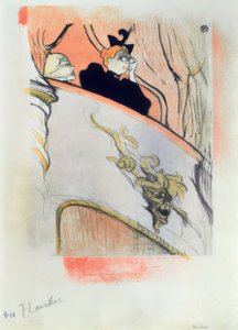 ゴールドマスク付きボックス 作： Henri de Toulouse Lautrec