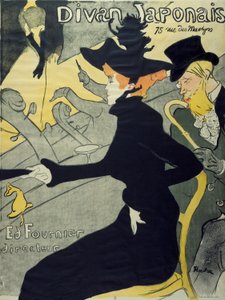 日本のソファ 作： Henri de Toulouse Lautrec