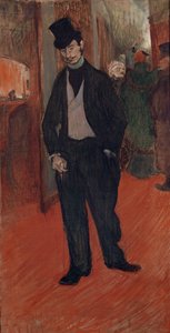 劇場ホールでのガブリエルタピエドセレラン博士、1894年 作： Henri de Toulouse Lautrec