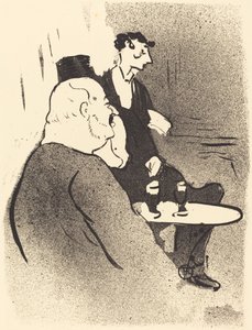 大使のドゥカーレ 作： Henri de Toulouse Lautrec